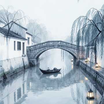 苕溪晚叙