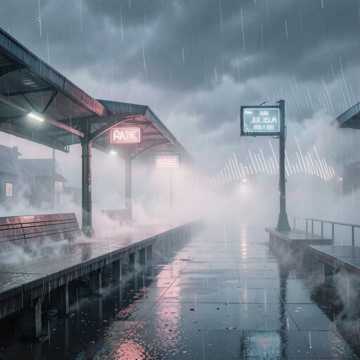 落指雨的旧站台