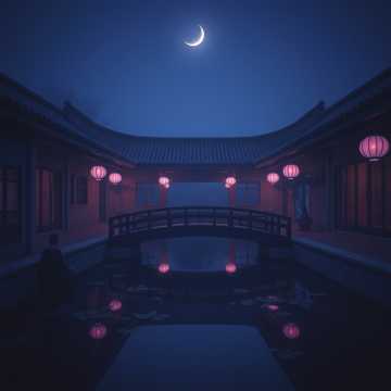 鹊畔星灯