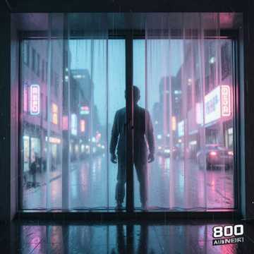 雨没停