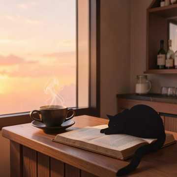 Coffee & Your Shirt Hem