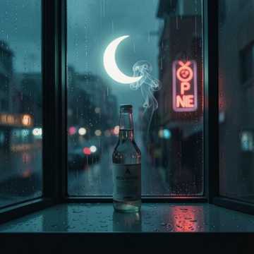 深夜的酒