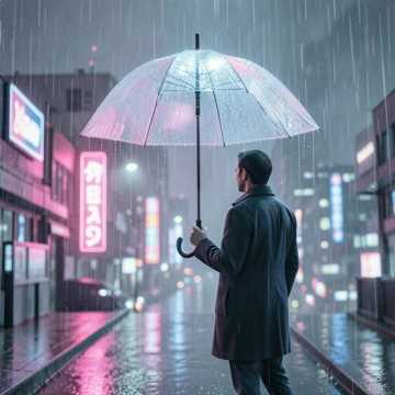 玻璃雨伞