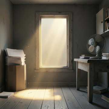 窗隙与少年