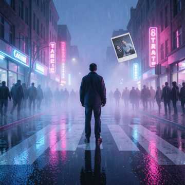 我的爱被淹没在人潮汹涌。-版本2