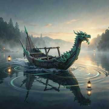 千年的龙舟