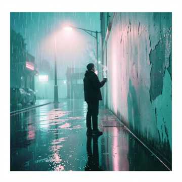 街道下着那场雨
