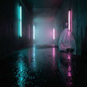 霓虹隧道