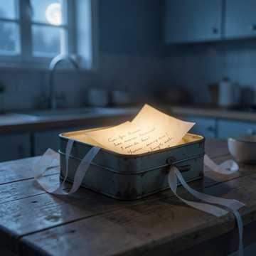 The letters by the moon