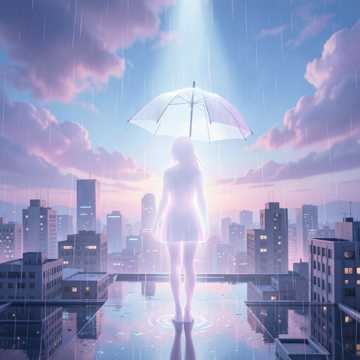 雨巫女の青空