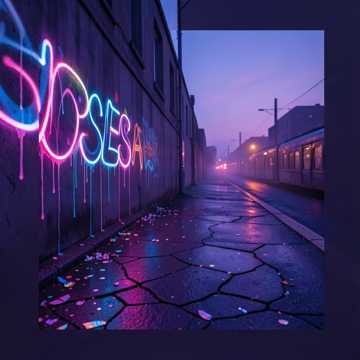 霓虹碎影