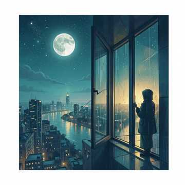 晚风打听你的星河