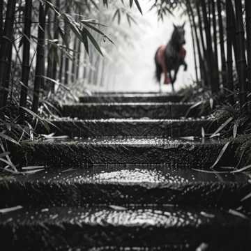 姑娘打马过