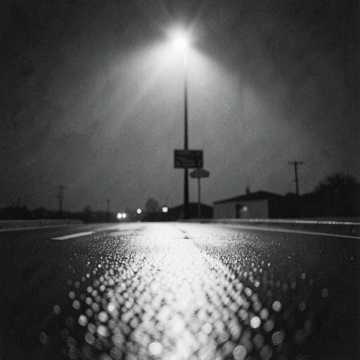 Faded Town Lights