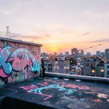 Rooftop Afterglow