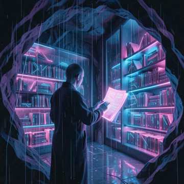 Bookshelf After Rain-版本2