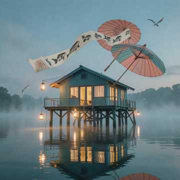 水家吊脚房