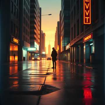 昨夜的雨水还没干