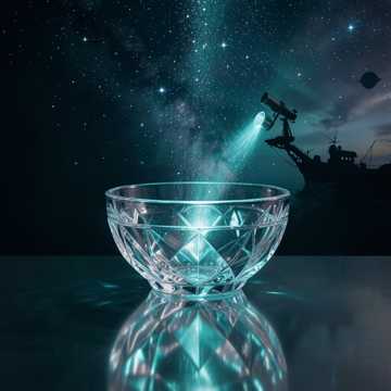 水晶钵里的星光