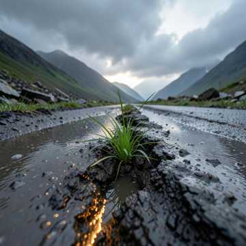 风暴后的路