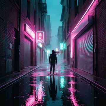 霓虹空巷