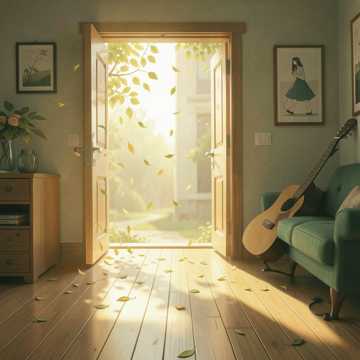 Sunlight on Wooden F-版本2