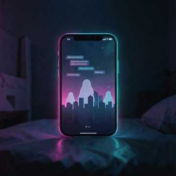 他手机里的影子