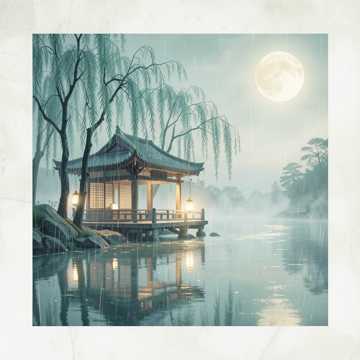 疏桐听雨