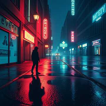 深夜的酒