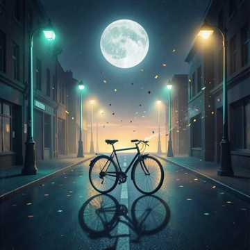 夏夜脚踏车