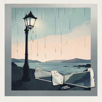 雨滴敲旧琴键