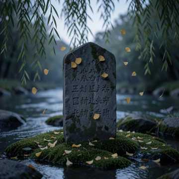 涢水谣·拆字入情