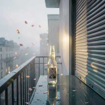空酒瓶里的雨声