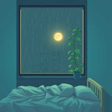 出租屋的最后一盏灯