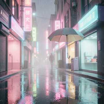 霓虹雨街-版本2