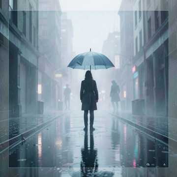 雨里想她