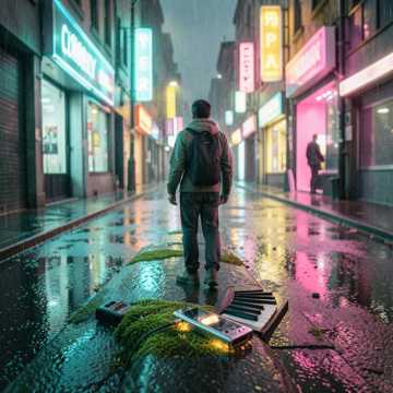 旅人旧口琴