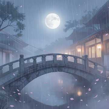 碎月桥头墨香深
