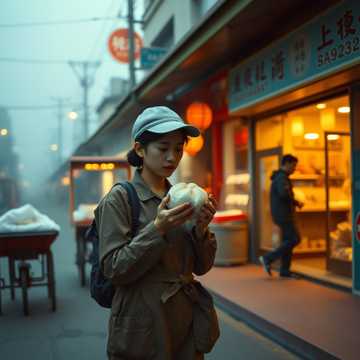 晨光里的奔跑