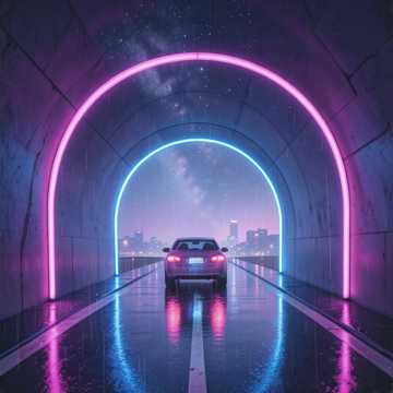 霓虹夜航车