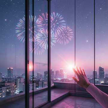 烟花窗