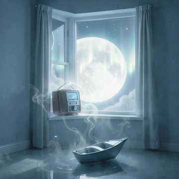 月光烫伤的夜航