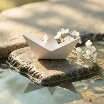 隔海的花香