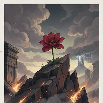 悬崖之花