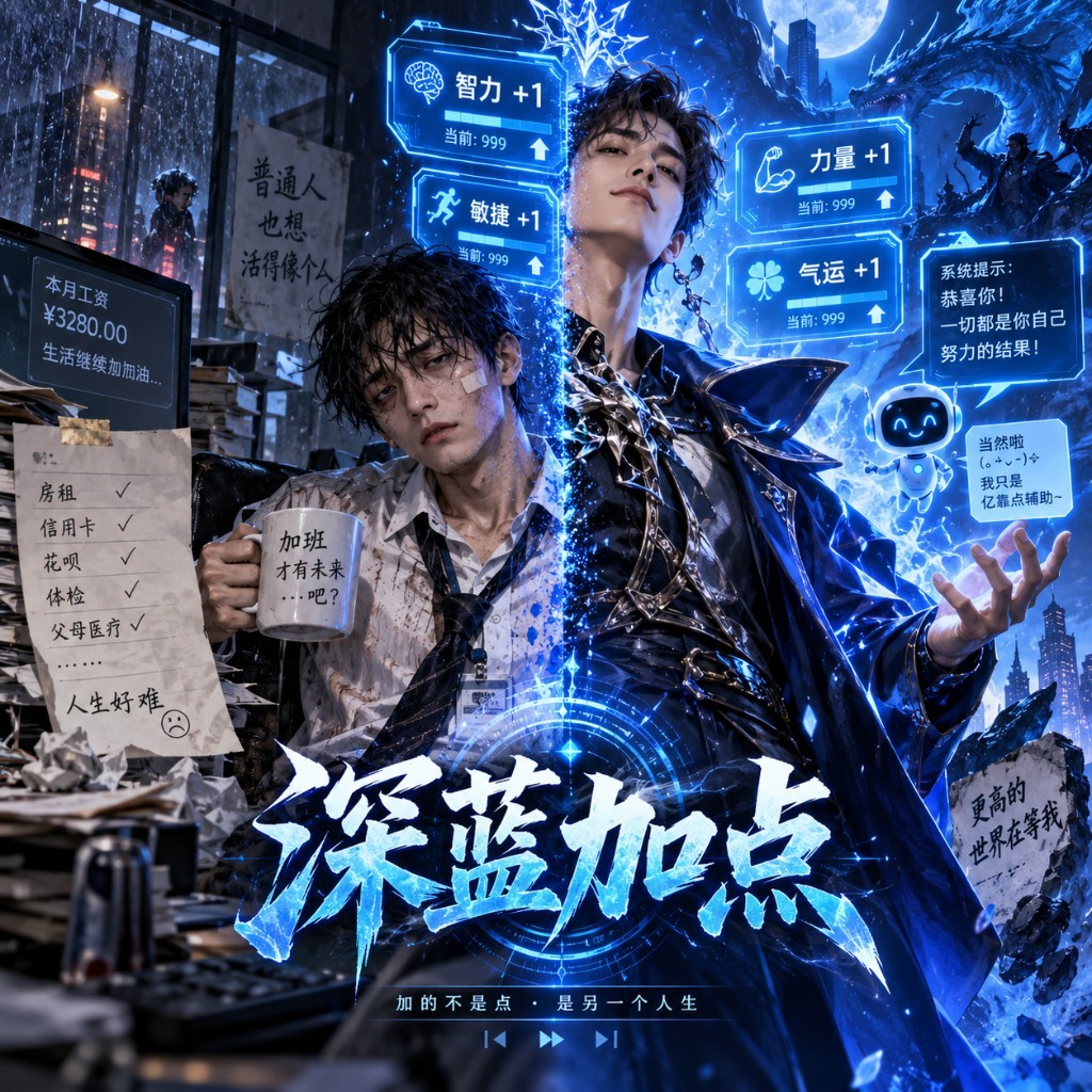 深蓝加点
