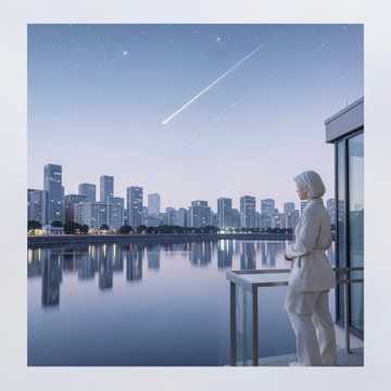 擦肩流星