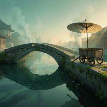 石阶潮湿的童谣