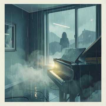 下雨的琴房