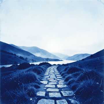 山河照影