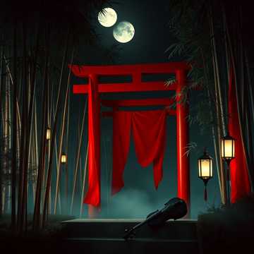 花落月明中